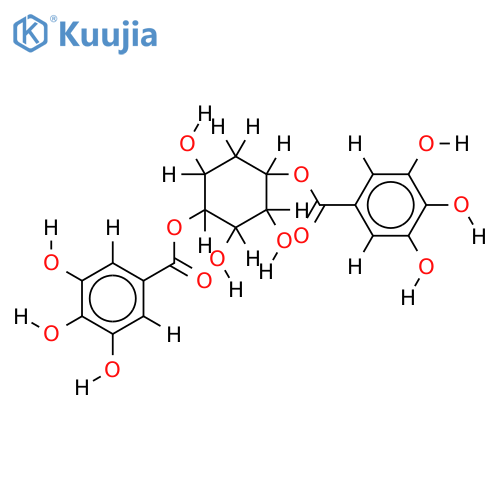 1,4-Di-O-galloyl-proto-quercitol structure