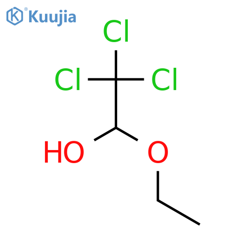 Ethanol, 2,2,2-trichloro-1-ethoxy-, (±)- structure
