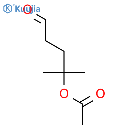 4-Acetoxy-4-methyl-1-pentanal structure