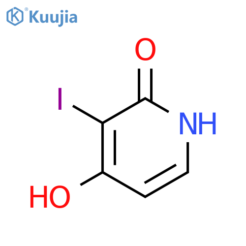 4-Hydroxy-3-iodo-2(1H)-pyridinone structure