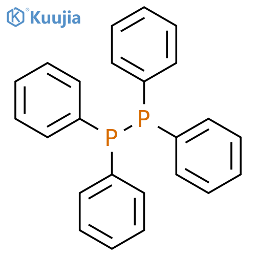 Diphosphine,1,1,2,2-tetraphenyl- structure