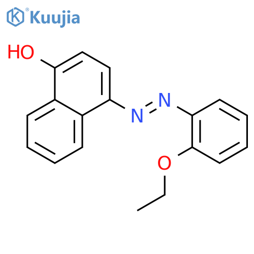 1-Naphthalenol, 4-[(ethoxyphenyl)azo]- structure