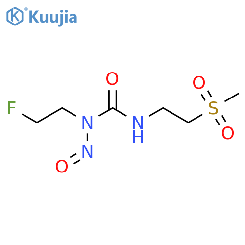 Urea, N-(2-fluoroethyl)-N'-[2-(methylsulfonyl)ethyl]-N-nitroso- structure