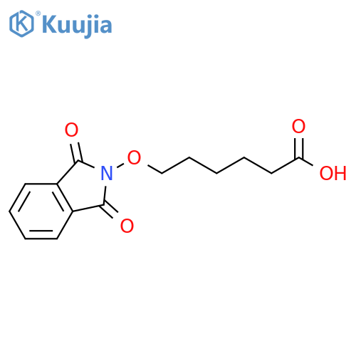 Hexanoic acid, 6-[(1,3-dihydro-1,3-dioxo-2H-isoindol-2-yl)oxy]- structure