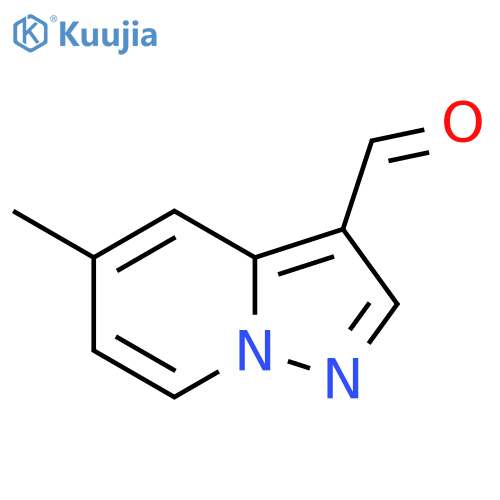 5-Methylpyrazolo[1,5-a]pyridine-3-carbaldehyde structure