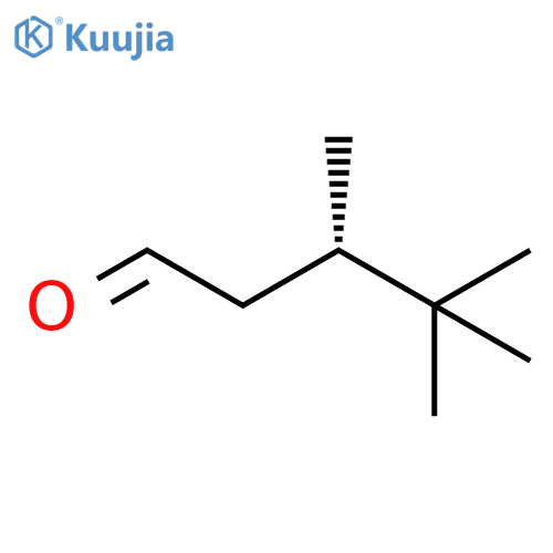 Pentanal, 3,4,4-trimethyl-, (3S)- structure