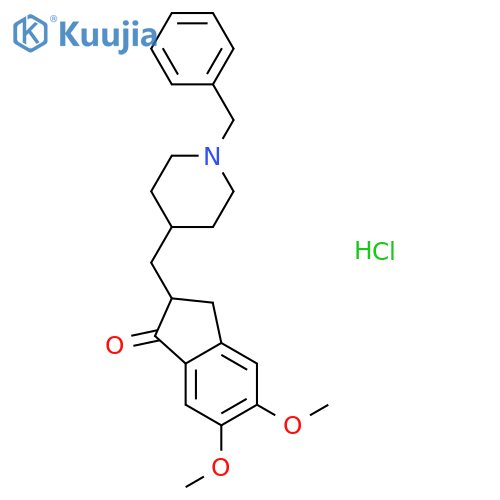 Donepezil hydrochloride structure