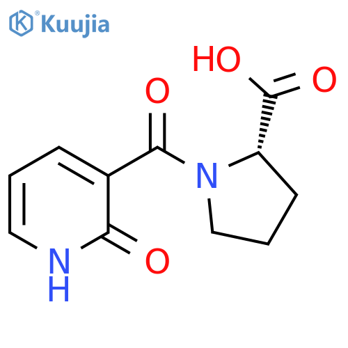 1-(3-Pyridinylcarbonyl)proline structure