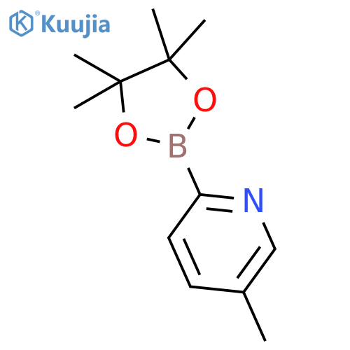 (5-Methylpyridin-2-yl)boronic Acid Pinacol Ester structure