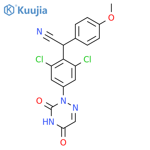 4-Dechloro-4-hydroxy Diclazuril Methyl Ester structure