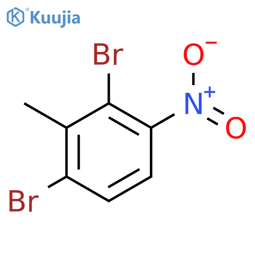 1,3-Dibromo-2-methyl-5-nitrobenzene structure