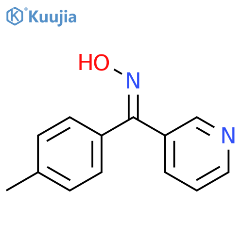 Methanone, (4-methylphenyl)-3-pyridinyl-, oxime, (Z)- structure
