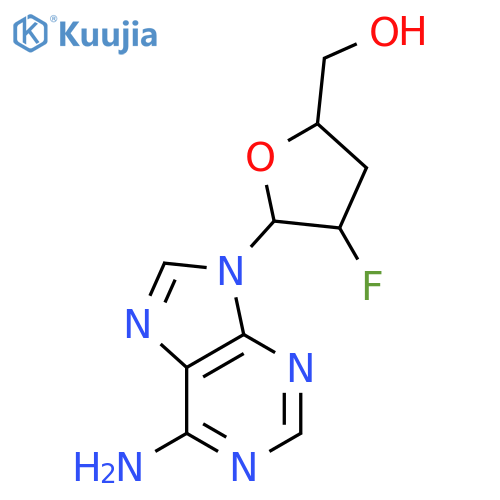Adenosine,2',3'-dideoxy-2'-fluoro- structure