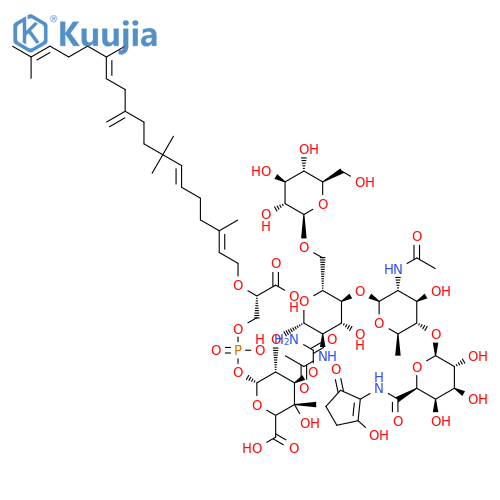 Moenomycin Complex (>80%) (Mixture of Moenomycin A, Moenomycin A12, Moenomycin C1, Moenomycin C3, Moenomycin C4) structure