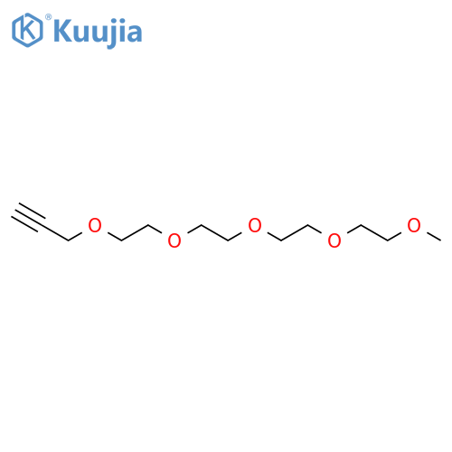 2,5,8,11,14-Pentaoxaheptadec-16-yne structure