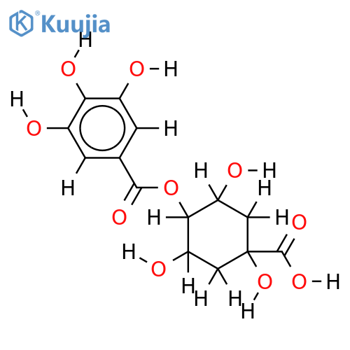 4-galloylquinic acid structure