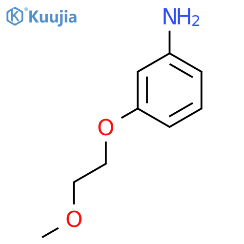 3-(2-Methoxyethoxy)phenylamine structure