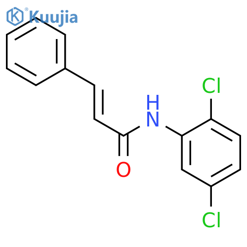 (2E)-N-(2,5-dichlorophenyl)-3-phenylacrylamide structure