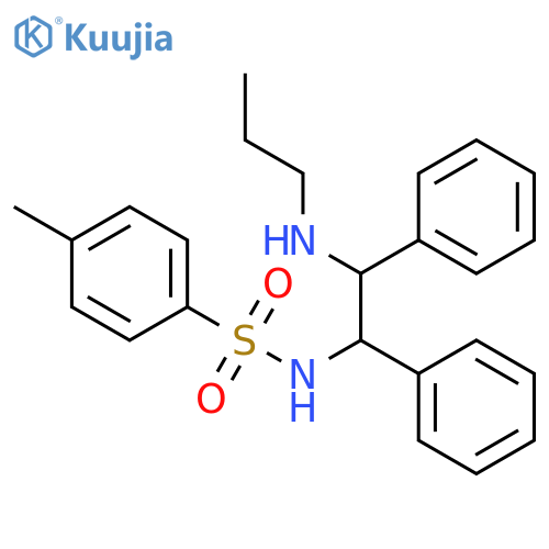 Benzenesulfonamide, N-[(1R,2R)-1,2-diphenyl-2-(propylamino)ethyl]-4-methyl- structure