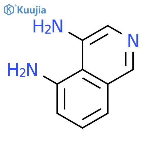 4,5-Isoquinolinediamine structure