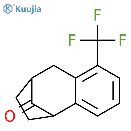 5,8-Methano-5H-benzocyclohepten-10-one, 6,7,8,9-tetrahydro-1-(trifluoromethyl)- structure