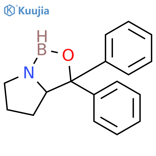 1H,3H-Pyrrolo[1,2-c][1,3,2]oxazaborole, tetrahydro-3,3-diphenyl-, (3aS)- structure
