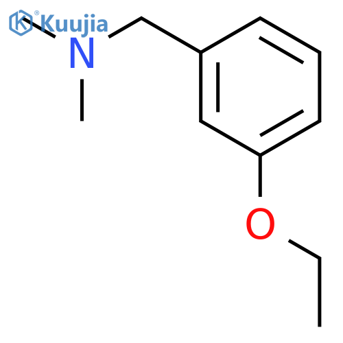 3-Ethoxy-N,N-dimethylbenzenemethanamine structure