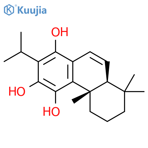1,3,4-Phenanthrenetriol,4b,5,6,7,8,8a-hexahydro-4b,8,8-trimethyl-2-(1-methylethyl)-, (4bS,8aS)- structure