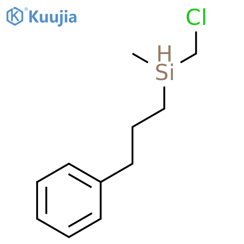 Silane, (chloromethyl)methylphenylpropyl-, (±)- structure