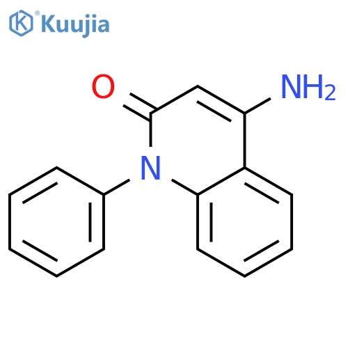 2(1H)-Quinolinone, 4-amino-1-phenyl- structure