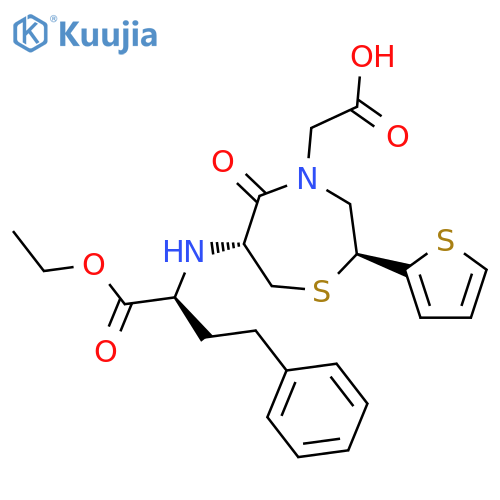 Temocapril hydrochloride structure