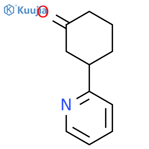 3-(2-pyridyl)cyclohexanone structure