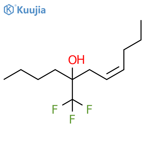 7-Undecen-5-ol, 5-(trifluoromethyl)-, (Z)- structure