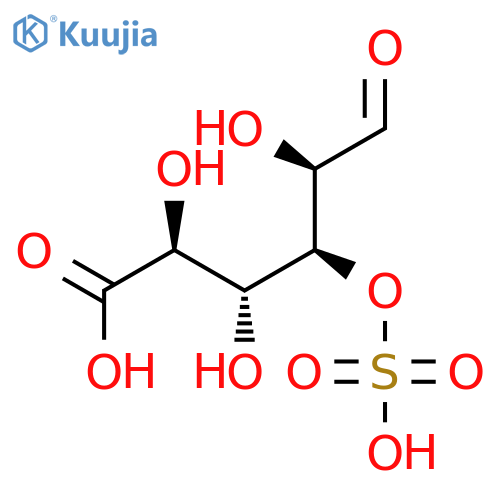 D-Glucuronic acid,3-(hydrogen sulfate) structure