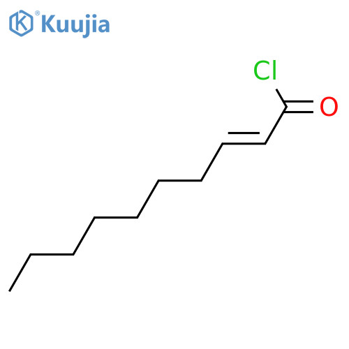 Dec-2-enoyl Chloride structure
