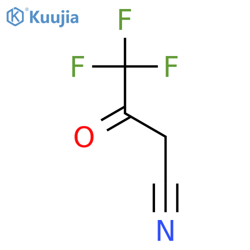 4,4,4-Trifluoro-3-oxobutanenitrile structure