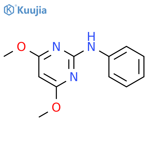 2-Pyrimidinamine,4,6-dimethoxy-N-phenyl- structure