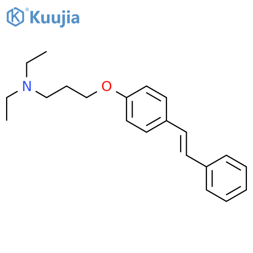 1-Propanamine,N,N-diethyl-3-[4-(2-phenylethenyl)phenoxy]- structure