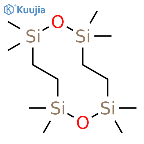 1,6-Dioxa-2,5,7,10-tetrasilacyclodecane, 2,2,5,5,7,7,10,10-octamethyl- structure