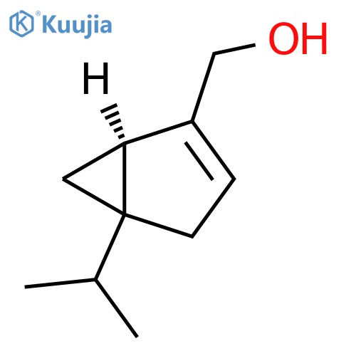 Bicyclo[3.1.0]hex-2-ene-2-methanol,5-(1-methylethyl)-, (1R)- structure