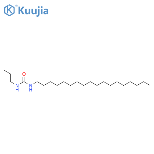 Urea,N-butyl-N'-octadecyl- structure