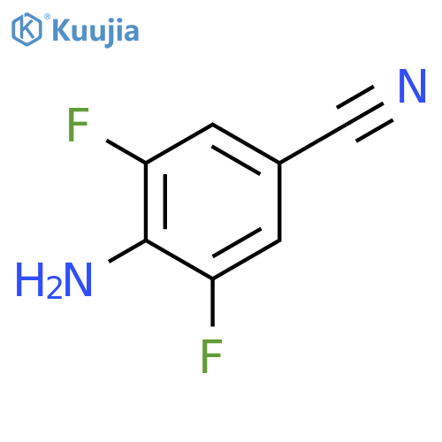 4-Amino-3,5-difluorobenzonitrile structure