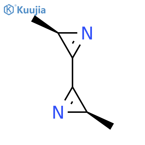 3,3'-Bi-2H-azirine, 2,2'-dimethyl-, (R*,R*)- structure
