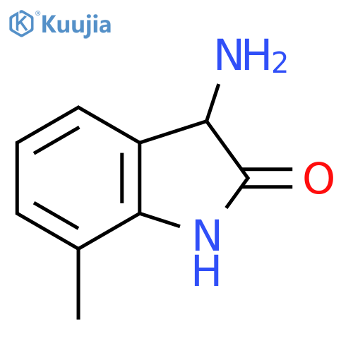 3-Amino-7-methyl-1,3-dihydro-2H-indol-2-one structure