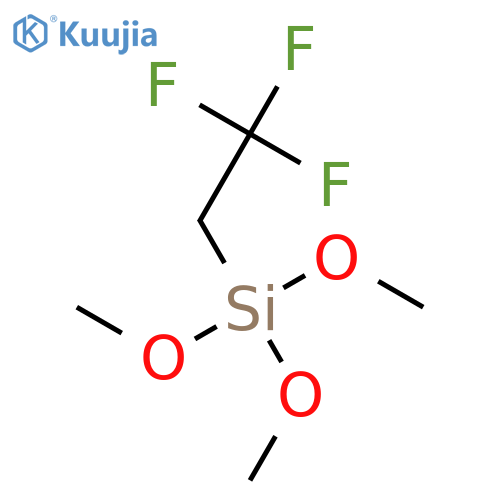 Trimethoxy(2,2,2-trifluoroethyl)silane structure