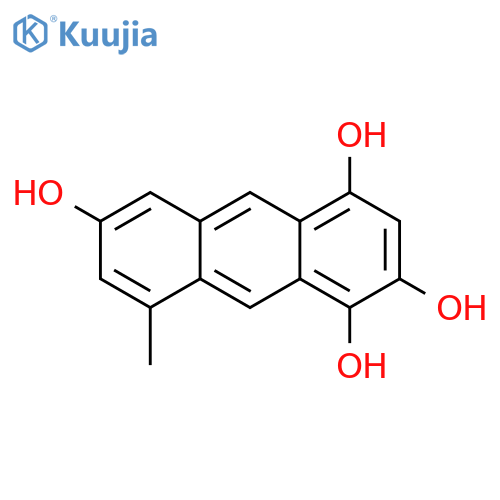 8-methylanthracene-1,2,4,6-tetrol structure