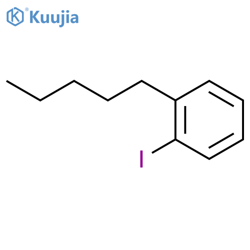 1-iodo-2-pentylbenzene structure