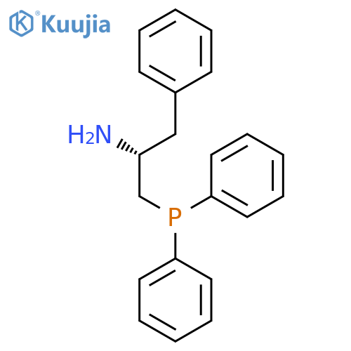 (R)-1-(Diphenylphosphino)-3-phenyl-2-propanamine structure