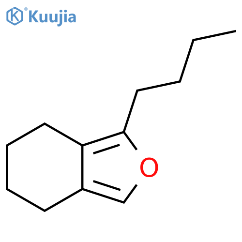 Isobenzofuran, 1-butyl-4,5,6,7-tetrahydro- structure