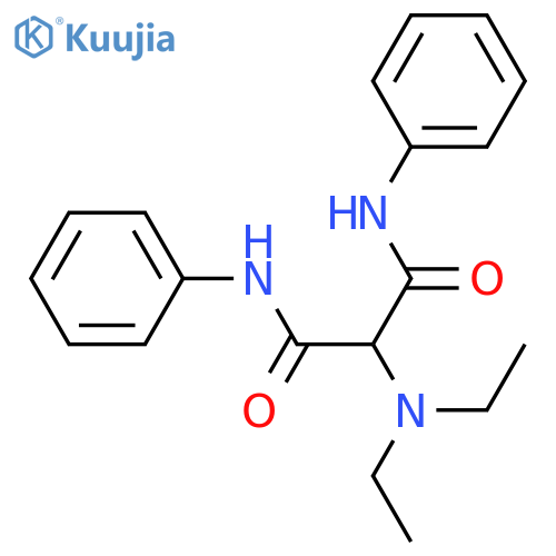 2-(Diethylamino)malondianilide structure